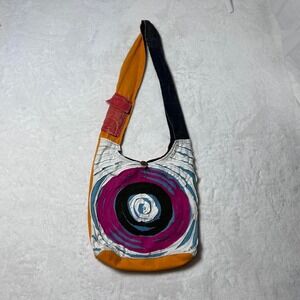 Handmade Nepal cotton bag with unique design #boho #cottonbag #hippie
